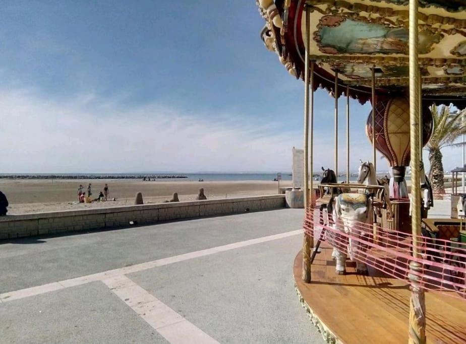 100 M De La Plage - Les Cigales De Mer - Studio Cabine - Parking Le Grau-du-Roi Eksteriør bilde