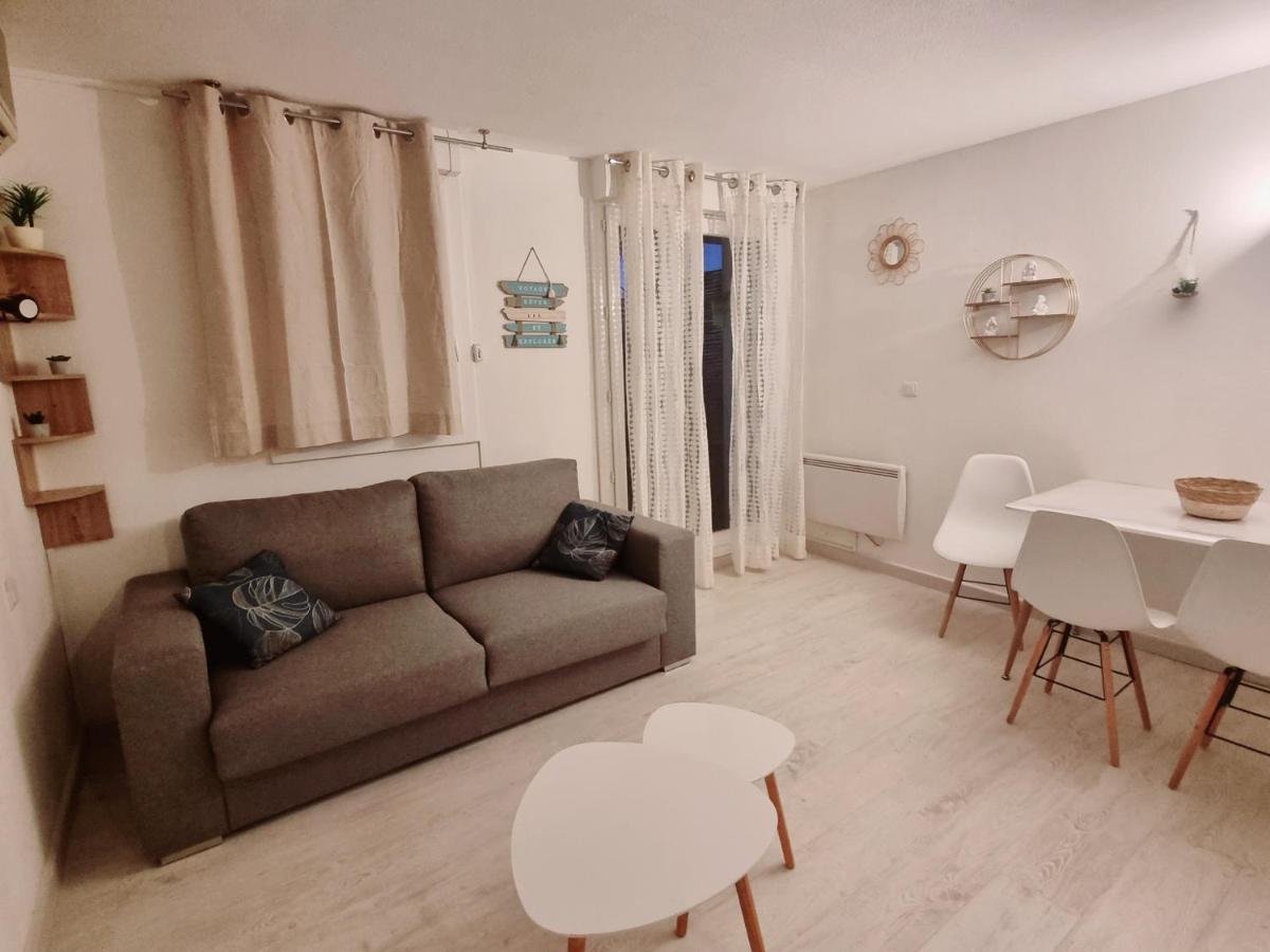 100 M De La Plage - Les Cigales De Mer - Studio Cabine - Parking Le Grau-du-Roi Eksteriør bilde